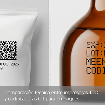 Guía de Comparación: Overprinting de Transferencia Térmica (TTO) vs. Inyección de Tinta Continua (CIJ)