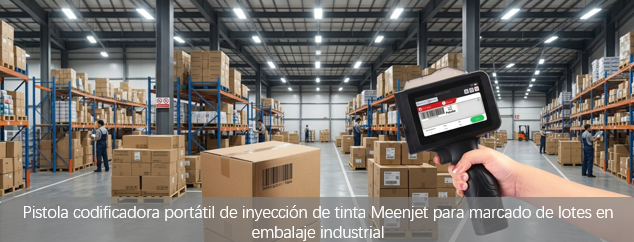 Por qué las codificadoras portátiles de inyección de tinta están cambiando el marcado industrial