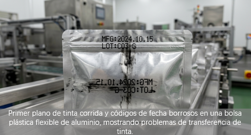 Cómo evitar que la tinta se corra en líneas de embalaje flexible a alta velocidad
