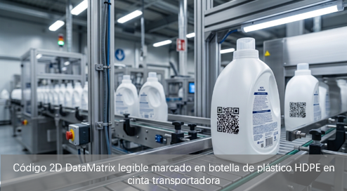 Cómo Solucionar el Desprendimiento de Códigos en HDPE en 3 Pasos: Adhesión, Nivel Dyne y Láser UV Cómo Solucionar el Desprendimiento de Códigos en HDPE en 3 Pasos: Adhesión, Nivel Dyne y Láser UV