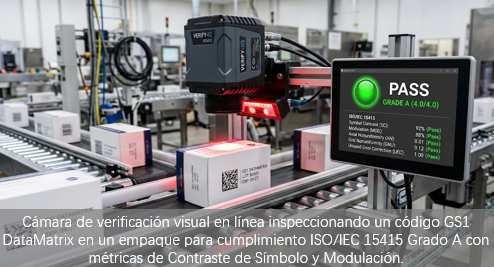 Guía ISO/IEC 15415 Grado A GS1 DataMatrix: Ajuste de TIJ vs. CIJ vs. Láser