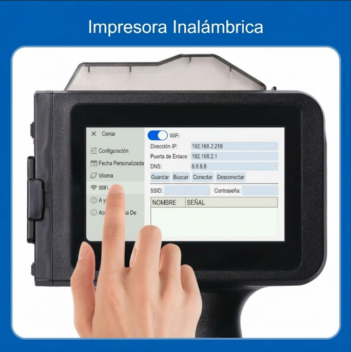 Impresora de Inyección de Tinta Portátil M9