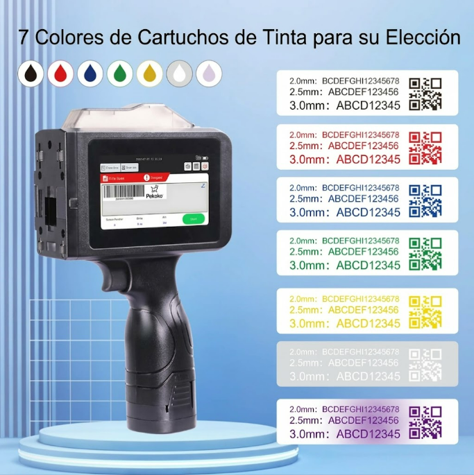 Impresora de Inyección de Tinta Portátil M9