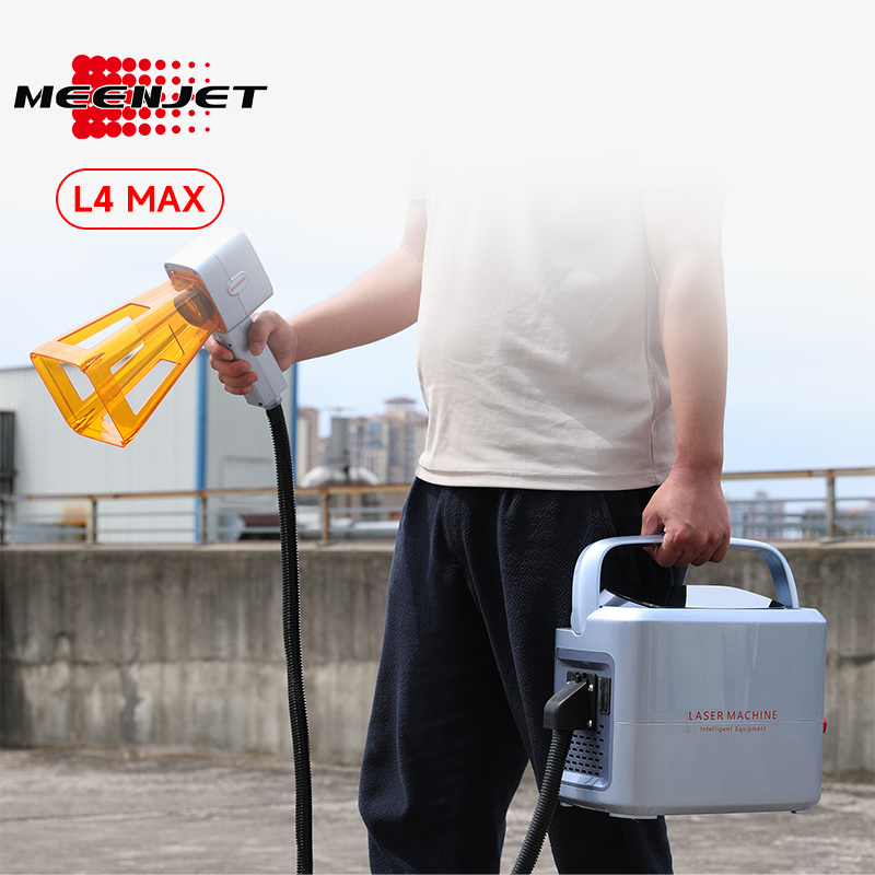 Marcador Láser de Fibra Portátil Meenjet L4MAX Marcador Láser de Fibra Portátil Meenjet L4MAX