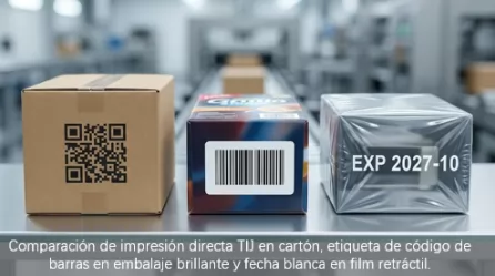 TIJ en línea para embalaje secundario: etiquetas, LCM y líneas híbridas