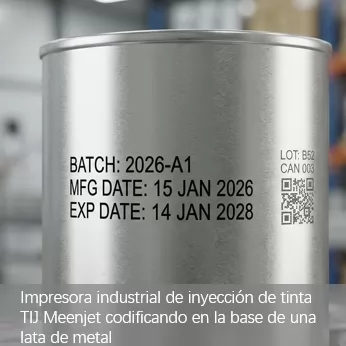 Elegir la mejor solución de marcado para latas de conserva: Guía 2026