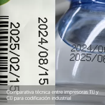 TIJ vs. CIJ: ¿Qué tecnología de codificación se adapta a su línea de producción?
