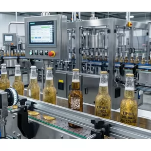 Cómo evitar manchas en los códigos en líneas de bebidas frías: Marcado resistente a la condensación en botellas y latas húmedas